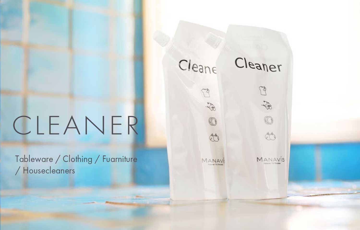 CLEANER Tableware / Clothing / Furniture / Housecleaners