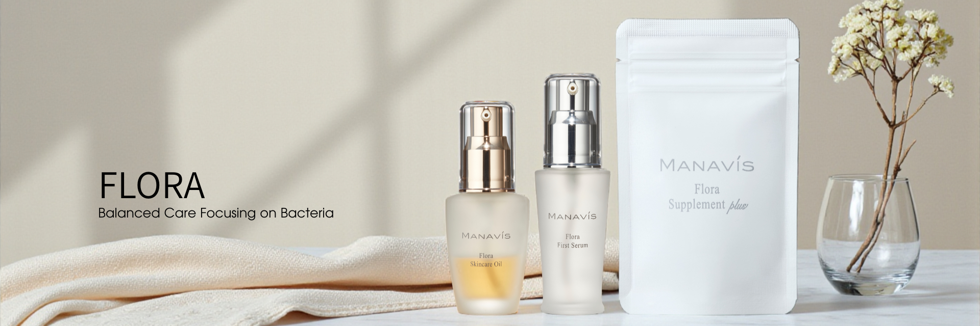 FLORA For your true healthy skin