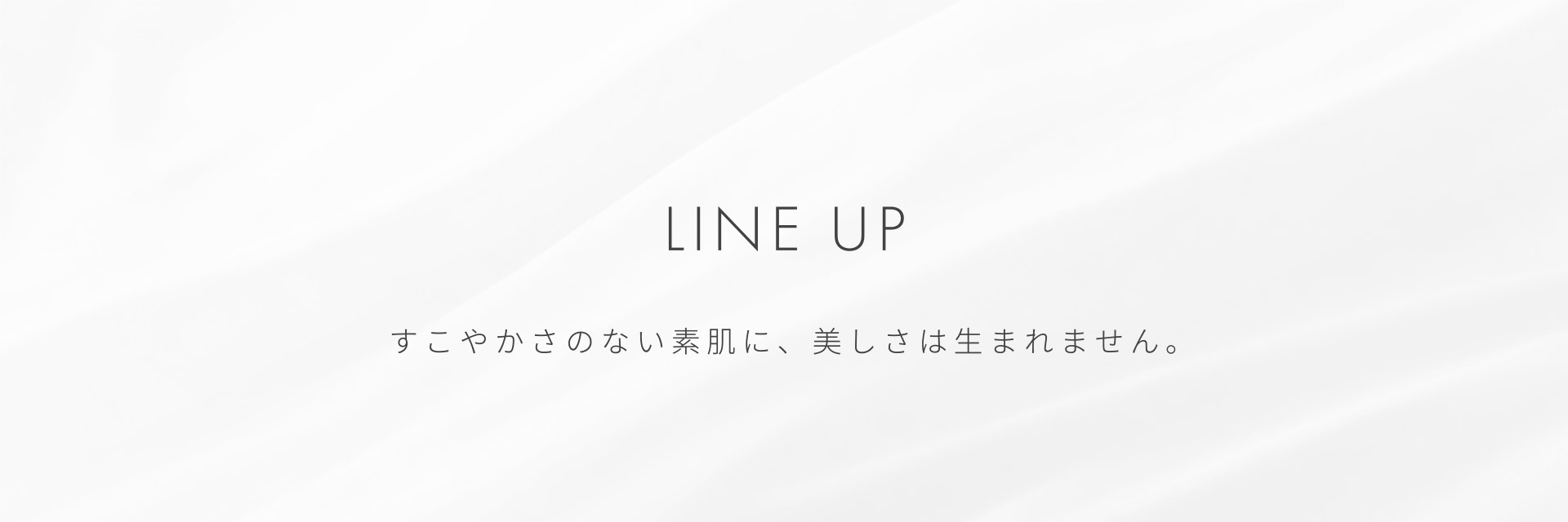 LINE UP 商品一覧